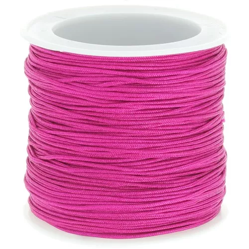 Hilo nilón trenzado 0.8 mm Dark Fuschia x50 m