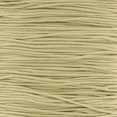 Hilo nilón trenzado 0.8 mm - Caqui claro x50 m
