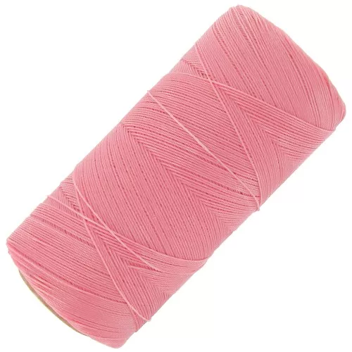 Bobina de hilo encerado Linhasita para micro macramé 0,35 mm - Salmón (324) x448m