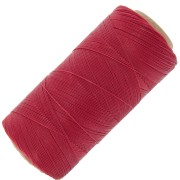 Bobina hilo encerado Linhasita para micro macramé 0,35mm Rojo Cadmium (677)x448 m