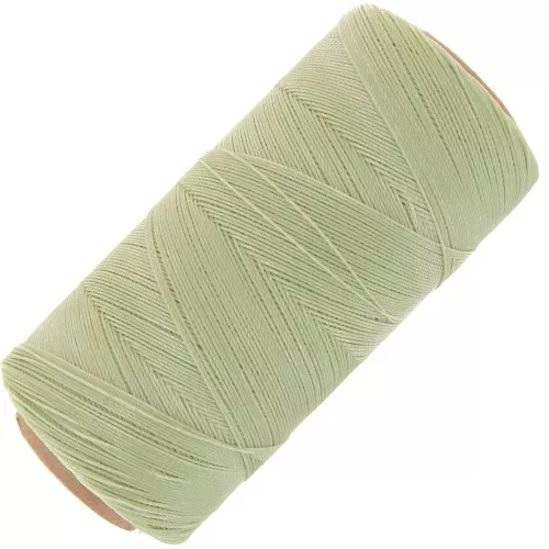 Bobina de hilo encerado Linhasita para micro macramé 0,35 mm - Liquen (397) x448m