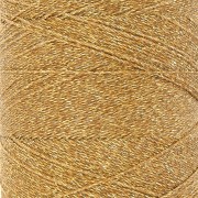 Bobina de hilo encerado Linhasita para micro macramé 0,35 mm - Dorado (Ouro) x448m