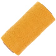 Bobina hilo encerado Linhasita para micro macramé 0,35mm Golden Yellow (218)x448 m