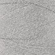Bobina de hilo encerado Linhasita para micro macramé 0,35 mm - Plateado (Prata) x448m