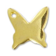 Dije mariposa 15 mm dorado con oro fino x1|raw }}