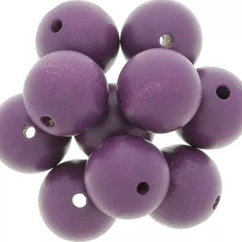 Redonda de madera 20 mm Prune x5