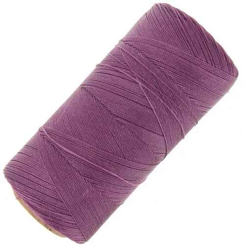 Bobina de hilo encerado Linhasita para micro macramé 0,35 mm - Amatista (359) x448m