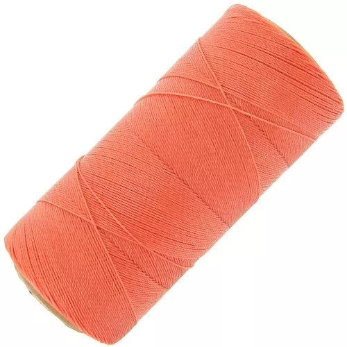 Bobina de hilo encerado Linhasita para micro macramé 0,35 mm - Terracota (35) x448m
