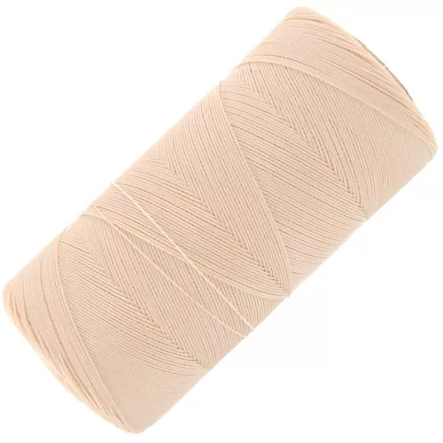 Bobina de hilo encerado Linhasita para micro macramé 0,35 mm - Arena (924) x448m