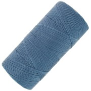 Bobina de hilo encerado Linhasita para micro macramé 0,35 mm - Azul Capri (226) x448m|raw }}