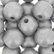 Redondas de madera 10 mm Plateado x10