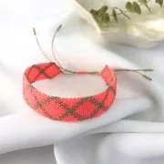 Bobina de hilo encerado Linhasita para micro macramé 0,35 mm - Verde Oliva (88) x448m