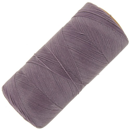 Bobina hilo encerado Linhasita para micro macramé 0,35mm - Sangria Purple x448 m