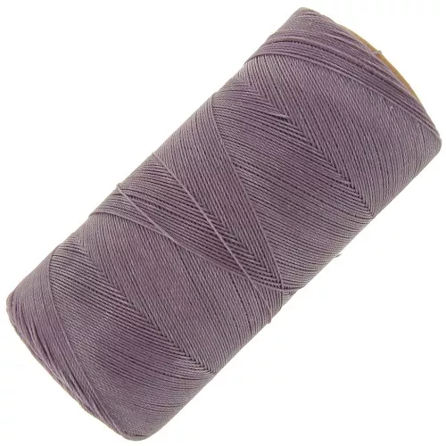 Bobina hilo encerado Linhasita para micro macramé 0,35mm - Sangria Purple x448 m