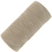 Bobina de hilo encerado Linhasita para micro macramé 0,35 mm - Beige (05) x448m