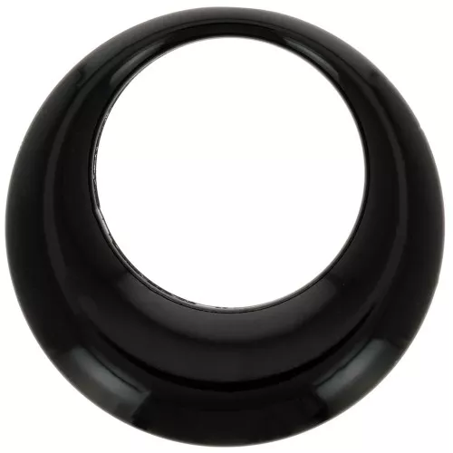 Colgante de resina calado opaco 44 mm - Noir x1