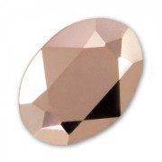 Cabuchón PureCrystal 4120 ovalado 8x6 mm Crystal Rose Gold|raw }}