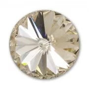 Cabuchón PureCrystal 1122 Rivoli 14 mm Light Silk
