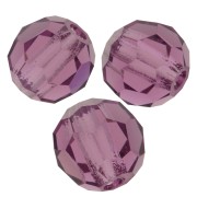 Redondas facetadas de cristal Preciosa 4 mm - Amethyst x20|raw }}