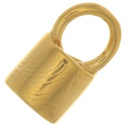 Terminales para cordón de 4 mm - Chapado de Oro 3 micras x1|raw }}