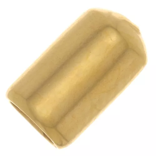 Terminales tubos de acabado para cordón de 3 mm - Chapado en oro 3 micras x1