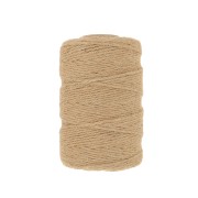 Bobina de hilo de yute 1 mm - Natural x160m|raw }}