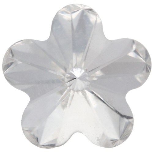 Cabuchón PureCrystal 4744 Flor 10 mm Crystal  x1
