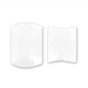 Envase de cartón  7x7.5x2.3 cm Blanco x1