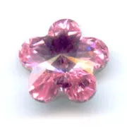Cabujón Flor PureCrystal 4744 10 mm Rosa claro x1