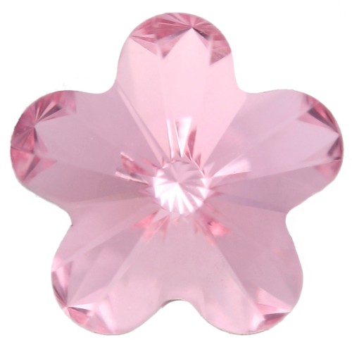 Cabujón Flor PureCrystal 4744 10 mm Rosa claro x1