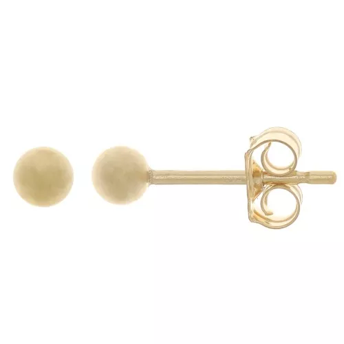 Pendientes de 3 mm - Gold Filled x2