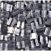 Miyuki Tila Beads 5x5x1.9 mm TL-1881 - Tr Silver Gray Gold Luster x10g