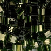 Miyuki Tila Beads 5x5x1.9 mm TL-0306 -  Olive Gold Luster x10g