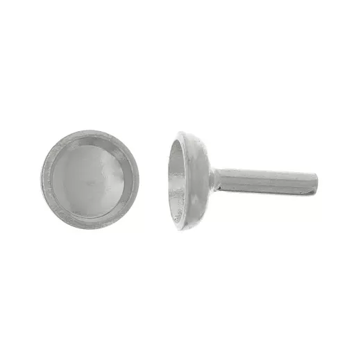 Varilla de soporte - Soporte para cabujones de 3 mm - Plateadox1
