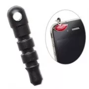 Terminal Jack plug para móvil 18x4mm Negro x1