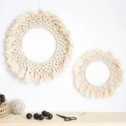 Cordón de macramé de algodón - Kesi Art - 3 mm - Natural (n°12) x40m