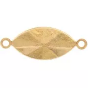 Engaste entrepieza para cabuchón PureCrystal 4228 15x7 mm - Dorado x1