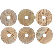 Donuts 50 mm Jaspe Paisaje x1