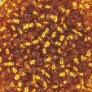 Preciosa Cuentas de rocalla 11/0 2 mm - Topacio Forrado de plata x20g|raw }}