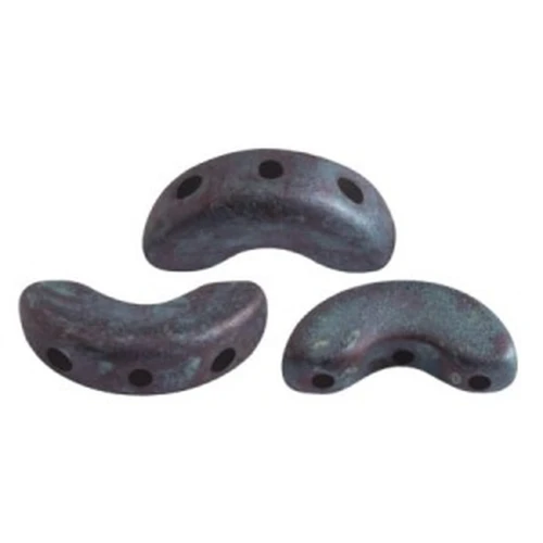 Arcos® by Puca® 5x10 mm - Jet Nebula Mat x10g