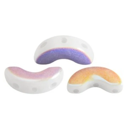 Arcos® by Puca® 5x10 mm - Opaque White AB x10g