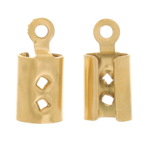 Alicates de puntas planas 3 mm - Acero inoxidable 304L Dorado x4