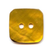 Botón de Nácar cuadrado 16 mm Topaz x1