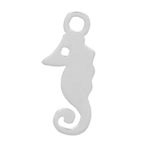 Mini Charm de caballito de mar 10x4 mm - Plata 925 x1