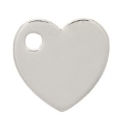 Mini Corazón 8 mm - Plata 925 x1|raw }}