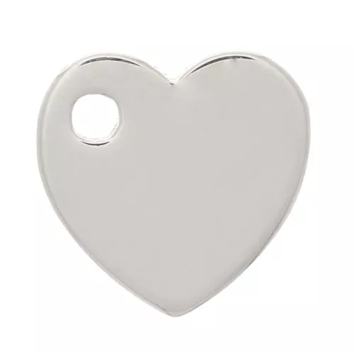 Mini Corazón 8 mm - Plata 925 x1