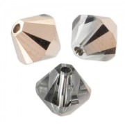 Toupies en cristal PureCrystal 5328 4 mm Crystal Rose Gold x50|raw }}