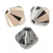 Crystal - Toupies en cristal PureCrystal 5328 4 mm Crystal Rose Gold x50 Toupies en cristal PureCrystal 5328 4 mm Crystal Rose Gold x50