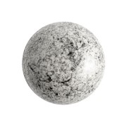 Cabuchón redondo de cristal by Puca® 18 mm Old Silver x1|raw }}