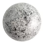 Cabuchón redondo de vidrio por Puca® 25 mm - Old Silver x1